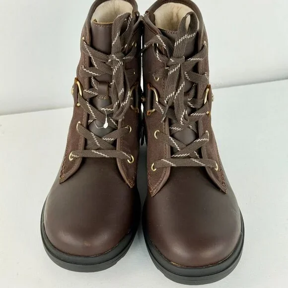 Size 9 - Women's UGG Hapsburg Hiker Boots - Scotch Waterproof Leather - Picture 3 of 14